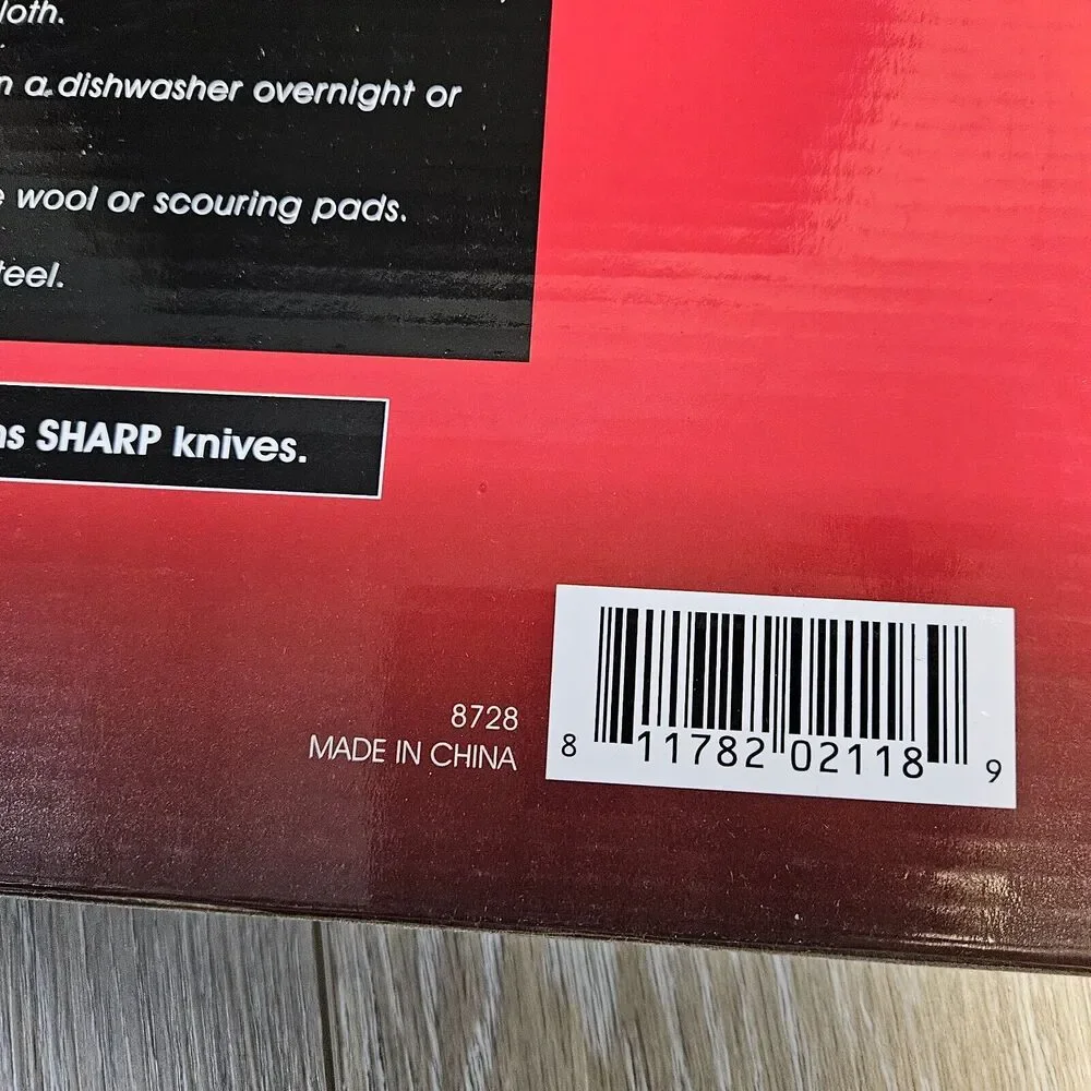 Forever Sharp 12 Piece Knife Set Classic Series Surgical Stainless Steel Blades